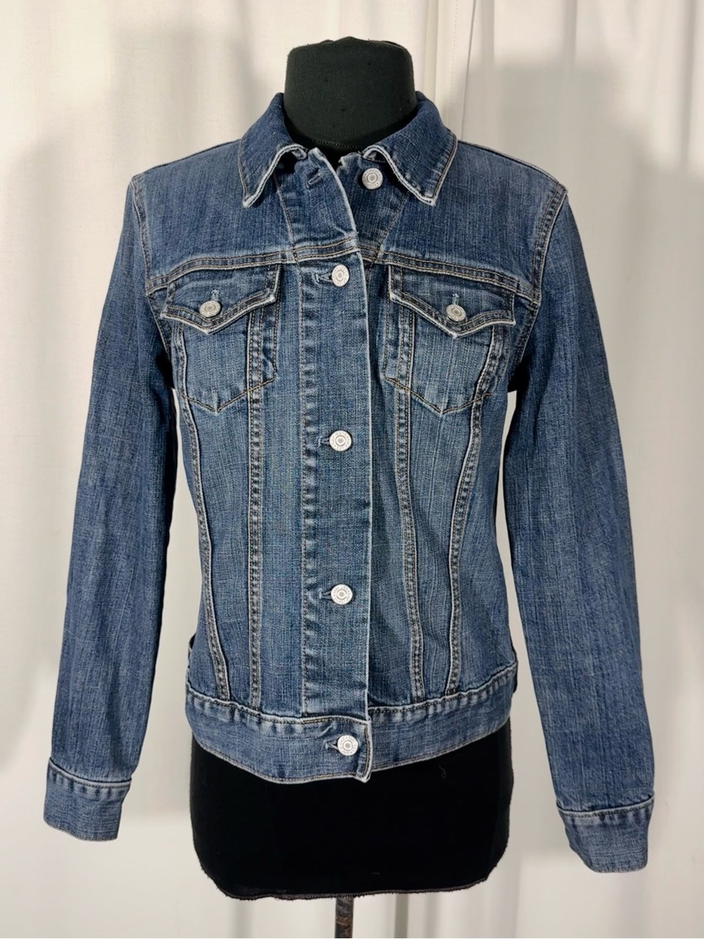 Gap Y2K Fitted Stretch Denim Jacket